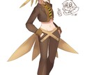 キャラクターを制作します 要素を指定していただき、あなただけのキャラクターを作ります イメージ1
