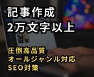 高品質で読まれる記事を2万文字以上で作成しますます オールジャンルに対応！SEO対策！ブログ記事を執筆します イメージ1