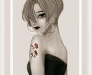 厚塗り風の1枚絵描きます 厚塗り風の1枚絵(人物イラスト)を描きます！ イメージ9