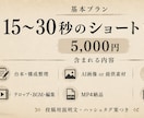 AI画像とAI音声でショート動画を制作します 顔出しなしOK。台本整理から編集まで一式対応 イメージ4