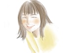 似顔絵描きます 水彩画のような優しいタッチの似顔絵を残しませんか。 イメージ1