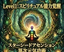 スターシードアセンション　異次元気功術　覚醒します Level1:スピリチュアル能力覚醒　DNA　チャクラ活性化 イメージ4