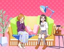 世界観が広がるイラストを描きます 可愛いテイストやダークなテイストが得意です✨ イメージ1