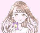 ふんわり優しい、透明感のあるイラスト描きます 大人の女性におすすめのアイコン イメージ3