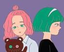 あなたの似顔絵書きます 写真からあなたの似顔絵書かせていただきます イメージ3
