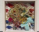ご祝儀袋リメイク▶︎水引アートを作成します バランスにこだわり唯一無二のアートを丁寧に作成します。 イメージ1