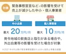 全国対応「月次支援金の事前確認」対応します 月次支援金は毎月個人1０万円、法人2０万円毎月もらえる イメージ1