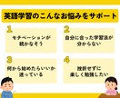 1ヶ月のお試し英語コーチングをプロ講師が提供します 短期プログラムを体験／完全オーダーメイド◎ イメージ3