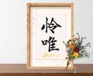 名前に込めた願いを残す毛筆命名書を制作いたします 【額縁あり】出産記念｜お七夜｜月齢フォト｜贈り物にも◎ イメージ7