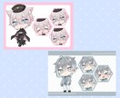 可愛いSD・ミニキャライラストお手伝いします グッズ、動画用などに使えます！ イメージ6