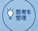思考をロジカルに整理｜ミニ戦略コンサル対応します ーしっかり話そう。ビデオで対応ー イメージ1