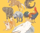 動物のイラストお描きします リアルな動物から可愛い動物まで！ イメージ1