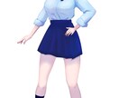 キャラクターイラストの立ち絵を作成します TRPGのキャラクター等で利用できるイラストの作成 イメージ1