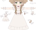 VTuber向け衣装デザインを制作します 実績作りのため先着3件まで5000円で受付中！ イメージ6