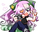 顔が印象的なデフォルメの効いたかわいい絵を描きます スピード対応、商用利用可能でとにかくかわいいイラスト！ イメージ2