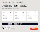 ネットショップ向けサービス3候補を比較します 費用・機能・運用を整理し、選ぶ理由を明確に イメージ1