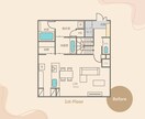 添削!間取りレシピ を作成します ひとさじのアイデアで理想の空間を。 イメージ2