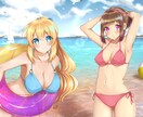 ご希望のイラスト描かせていただきます SNSアイコンや一枚絵、キャラデザ、漫画など幅広く！ イメージ1