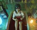ダークでホラーな厚塗り一枚絵描きます 一枚絵が得意なプロがダークな絵描きます イメージ10