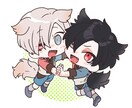 グッズにも使えるかわいいデフォルメイラスト描きます かわいいデフォルメキャライラスト♪グッズにもどうぞ！ イメージ2