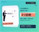 AI化すべき業務を3つ診断します 営業・事務の手作業を優先順位と導入手順付きで整理 イメージ1