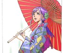 受注引き受けます ファンタジー感のあるイラストや、ポップなキャラクター イメージ4