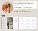 誰でもすぐ出来る席次表テンプレート♡カラー選べます Canva操作・説明書 / ラクスル印刷入稿ガイド付きで安心 イメージ3