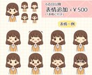 商用利用可！ シンプル似顔絵アイコンをご提供します ラフ修正は無制限でいたします！商用利用OK！ イメージ4