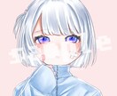 SNSアイコンなどの作成承ります かわいい〜かっこいい系など描きます！ イメージ1