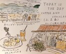 お店のPRイラスト描きます 温かみのある水彩であなたのお店を宣伝しましょう！ イメージ3