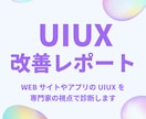 サイト・アプリのUIUX診断します LPサイト、アプリなどのUXデザインを添削します イメージ1