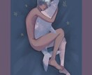 厚塗りでSNSなどのアイコンやジャケット描きます かわいいからかっこいい、不気味なものまで幅広い絵柄で描きます イメージ8