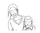 大人可愛い♪ シンプル似顔絵アイコン描きます お仕事や日常使い・記念用に♡印刷しても◎ イメージ9