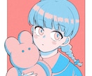 商用/EN OK◎レトロポップなイラスト描きます ◆アイコン・グッズ製作・何でもご相談ください◆ イメージ10