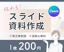 一目で伝わる！スライド資料を丁寧にお安く作成します 動画・音声からも作成可＊修正無制限＊図解ありで伝わるデザイン イメージ1