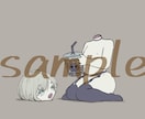 イラストを描きます 人・ケモ・人外など一・二次創作お受けします イメージ2