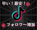 TikTokフォロワー2０００増加させます ココナラ最安！保証付き！日本人ユーザーにOK！ イメージ1