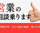 営業のプロセス全般に対応できます 営業にお悩みの方、具体的なアクションを考えませんか？ イメージ1