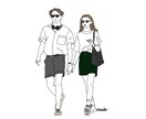写真からシンプルな似顔絵イラストかきます SNSアイコンやハガキ、結婚式等でご使用頂けます! イメージ6