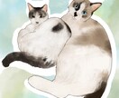 猫ちゃんの似顔絵描きます 愛猫の温もり、そのままイラストに！プレゼントにも！ イメージ2