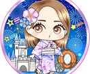 かわいいちびキャラを描きます アイコンやギフトにぴったりなちびキャラをお描きします イメージ4