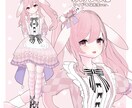 イラストをもとにVRoid製３Ｄモデルを制作します .vroid形式データ通常納品！オプションのみ購入も可能です イメージ6