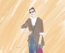 SNS等に使える韓国風油絵イラスト描きます インスタ等のアイコン画像◎小物2アイテムまで無料♪ イメージ3