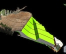 土木工事に必要な3Dモデル・データ作成を承ります ICT 土木3Dモデル作成｜CAD・点群・ドローン対応 イメージ3