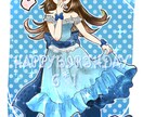 あなたの線画を色塗りします キラキラな色味や線画からもOK イメージ6