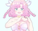 SNS用のアイコン・ヘッダー描きます アイコンを見る度に気分が上がるかわいいイラスト イメージ2