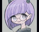 かわいいSNSアイコンを描きます 目を引くSNSアイコン描かせてください！ イメージ3