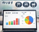 Excelのダッシュボード作成します Excel・スプレッドシートの見やすいダッシュボード作ります イメージ1