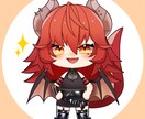 Vtuber活動を応援！ミニキャラ制作承ります 動画内イラストやアイコンなどにお使いいただけます！ イメージ5