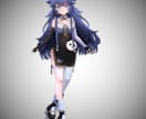 Vtuber向け3Dモデル制作請け負います こちらはスタンダード・プレミアムプランになります イメージ1